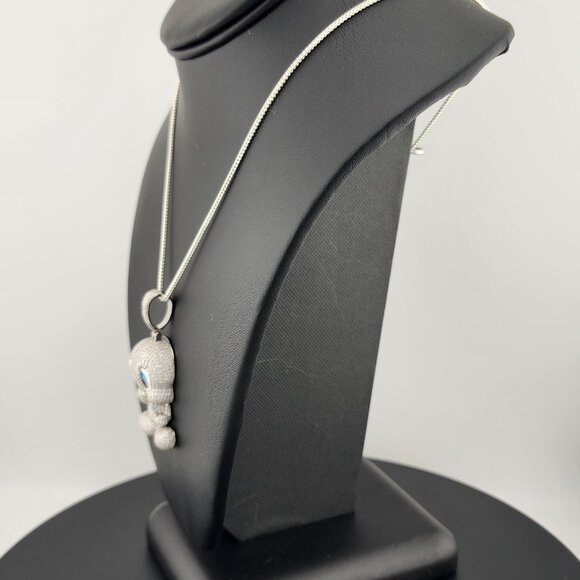 Brand New 925 Silver Tweety Bird Necklace – Cute Cartoon Charm Pendant - Picture 3 of 8